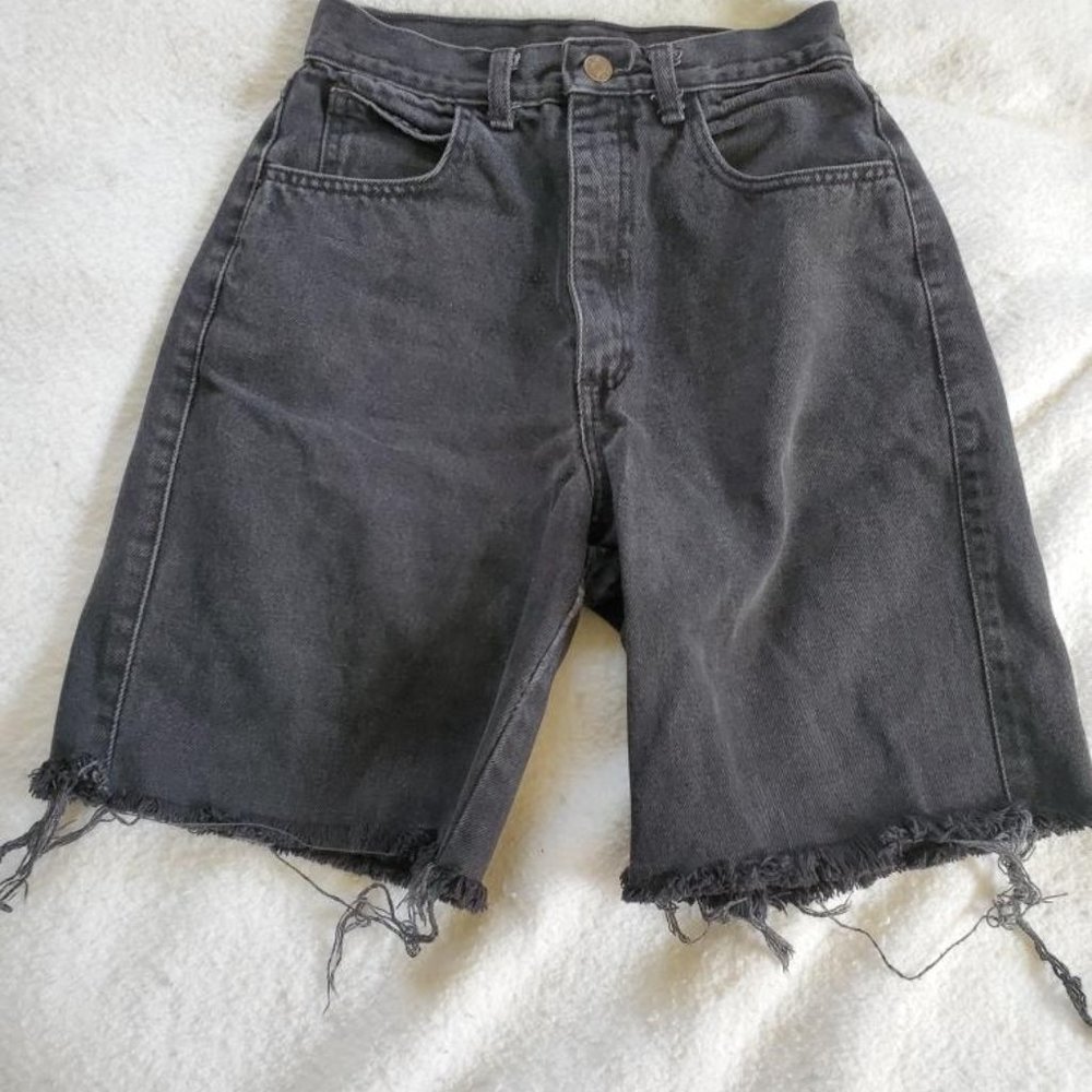 Vintage Zena Denim Shorts, Sz 4, Made in USA